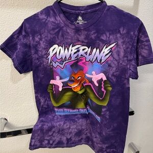 shop disney power line purple shirt